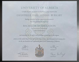 purchase realistic University of Alberta degree