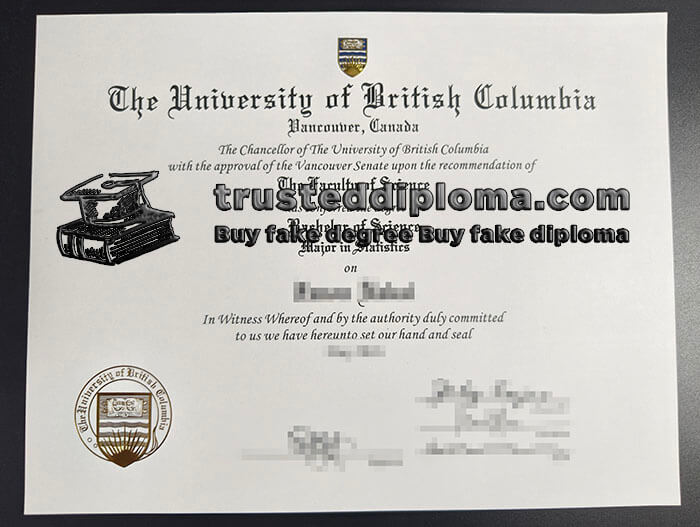 purchase realistic University of British Columbia diploma