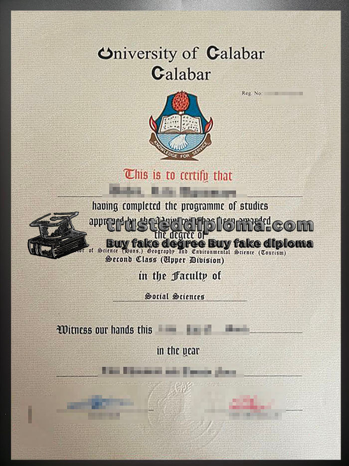 purchase realistic University of Calabar diploma