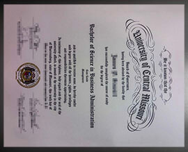 purchase realistic University of Central Missouri degree
