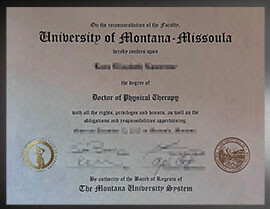 purchase realistic University of Montana Missoula degree