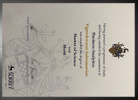 purchase realistic University of Surrey degree