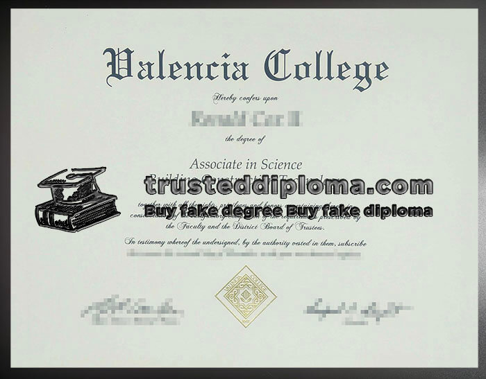 purchase realistic Valencia College diploma