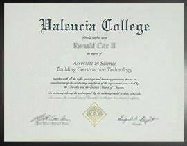 purchase realistic Valencia College degree