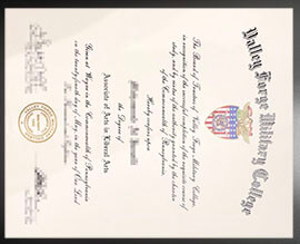 purchase realistic Valley Forge Military College degree