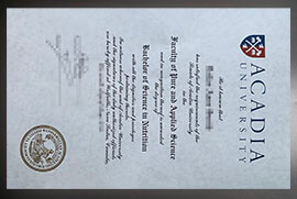 purchase realistic Acadia University degree