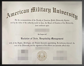 purchase realistic American Military University degree