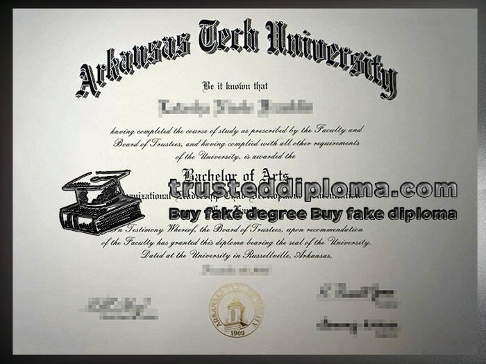 purchase realistic Arkansas Tech University diploma