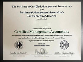 purchase realistic CMA certificate
