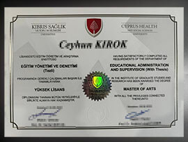 purchase realistic Cyprus Health and Social Sciences University degree