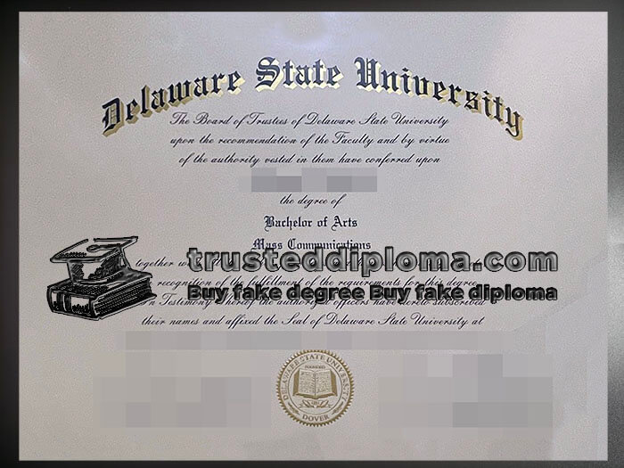 purchase realistic Delaware State University diploma