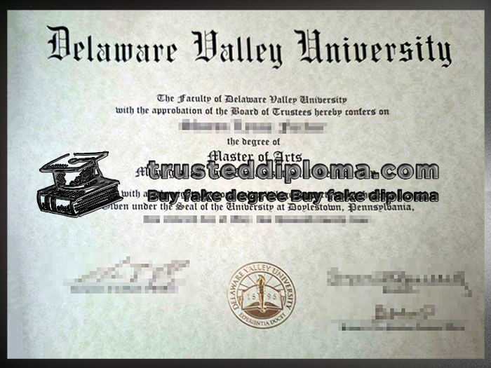 purchase realistic Delaware Valley University diploma