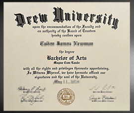 purchase realistic Drew University degree