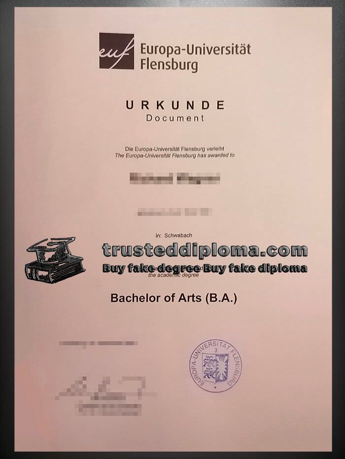 purchase realistic Europa Universitat Flensburg diploma