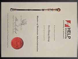 purchase realistic HELP University degree
