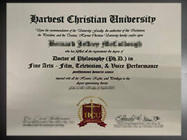 purchase realistic Harvest Christian University degree