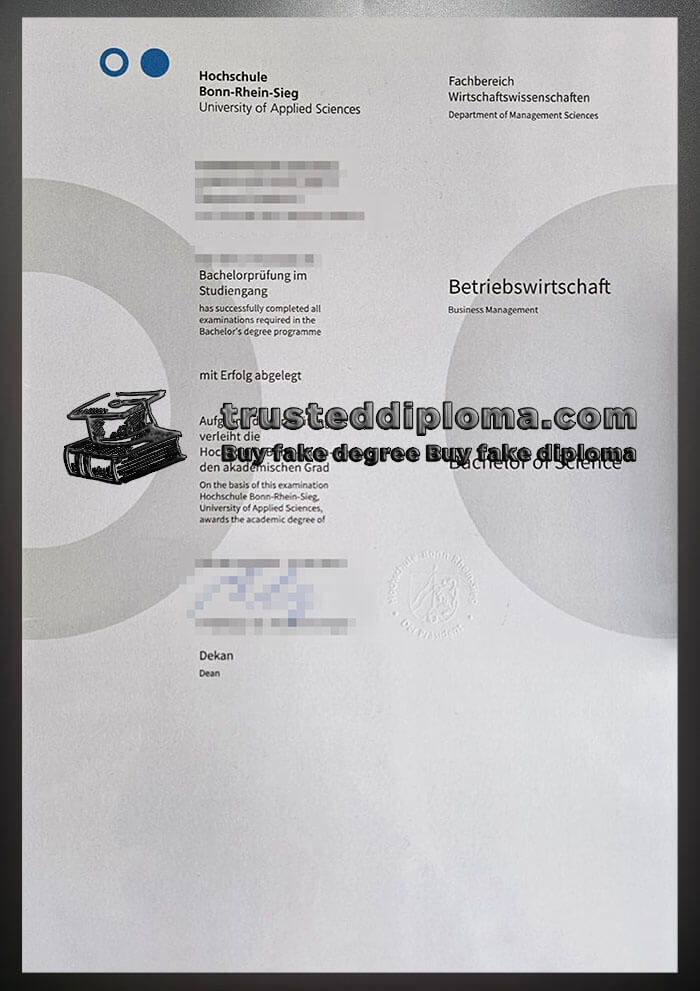purchase realistic Hochschule Bonn Rhein Sieg diploma
