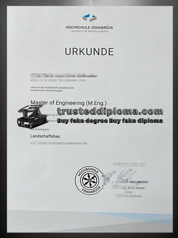 purchase realistic Hochschule Osnabrück diploma