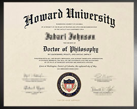 purchase realistic Howard University degree