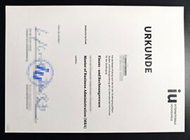 purchase realistic IU Internationale Hochschule degree