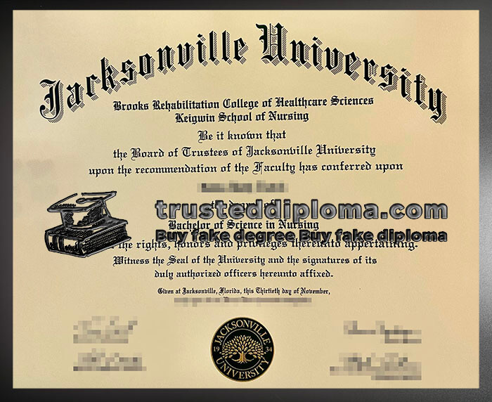 purchase realistic Jacksonville University diploma
