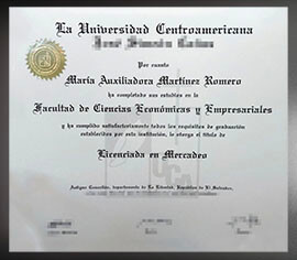 purchase realistic La Universidad Centroamericana degree