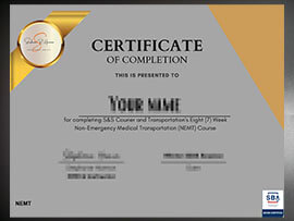 purchase realistic NEMT certificate