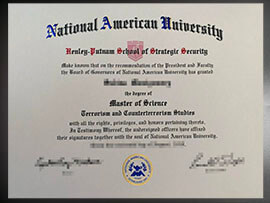 purchase realistic National American University degree