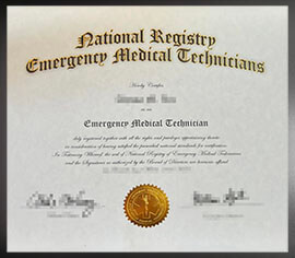 purchase realistic National Registry Emergency Medical Technicians certificate