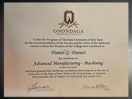 purchase realistic Onondaga Community College degree