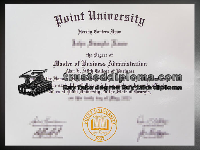 purchase realistic Point University diploma