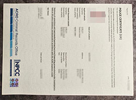 purchase realistic Police Certificate UK