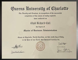purchase realistic Queens University of Charlotte degree