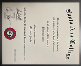 purchase realistic Santa Ana College degree