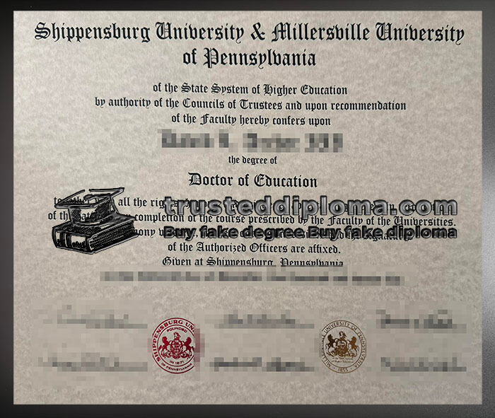 purchase realistic Shippensburg University & Millersville University of Pennsylvania degree