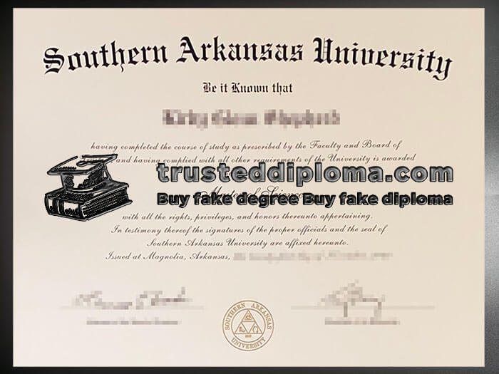 purchase realistic Southern Arkansas University diploma