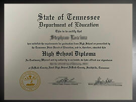purchase realistic State of Tennessee Department of Education High School Diploma