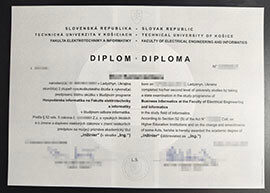 purchase realistic Technical University of Kosice diploma
