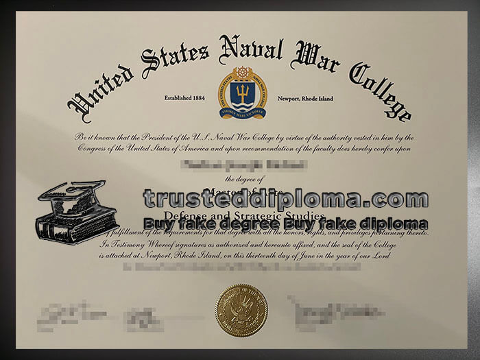 purchase realistic United States Naval War College diploma