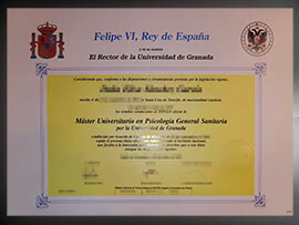 purchase realistic Universidad de Granada degree