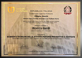 purchase realistic Universita San Raffaele degree