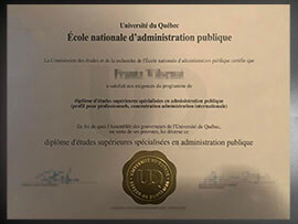 purchase realistic Universite du Quebec Ecole Nationale D'administration Publique diploma