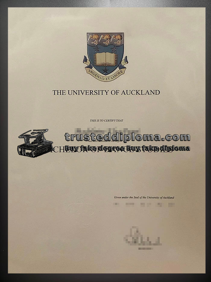 purchase realistic University of Auckland diploma