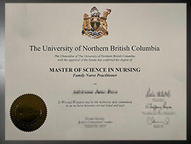 purchase realistic University of Northern British Columbia degree