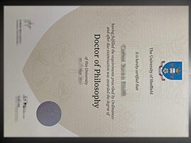 purchase realistic University of Sheffield degree