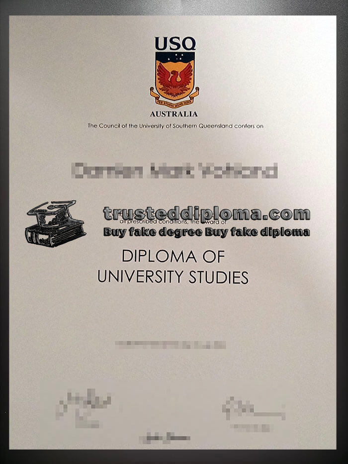 purchase realistic University of Southern Queensland diploma