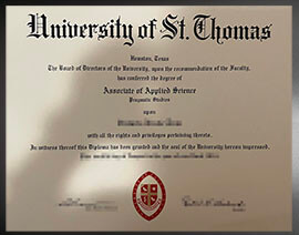 purchase realistic University of St Thomas degree