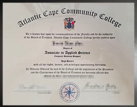 purchase realistic Atlantic Cape Community College degree