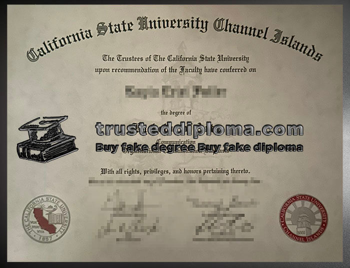 purchase realistic CSU Channel Islands diploma