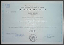 purchase realistic Ceske Vysoke Uceni Technicke V Praze diploma